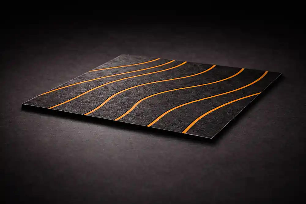 6 mm Two-Tone Milled Pool Tile - Logo and Zone Delimitation