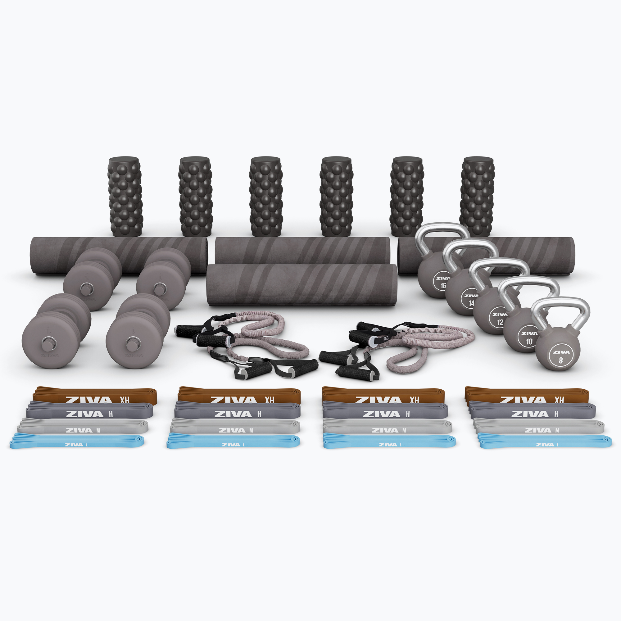 Kit d’accessoires de rangement mural Lumina A — ZIVA